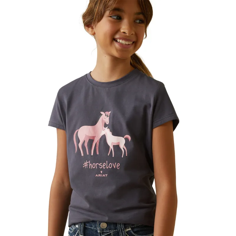 Ariat Girls Cuteness Tee Periscope