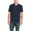 Ariat Men's Medal Short Sleeve Polo Top Navy