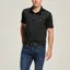 Ariat Mens Norcos Short Sleeve Polo Top Black