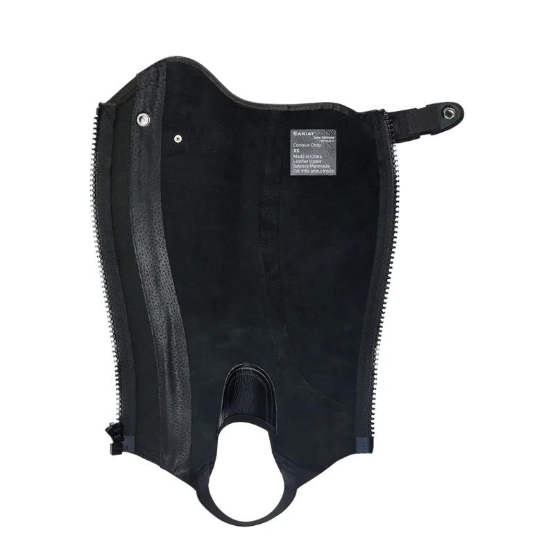 Ariat Unisex Heritage Contour Half Chap Black-1