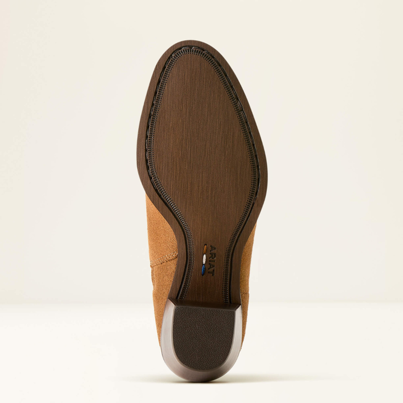 Ariat Womens Addison Caramel Suede Boot-4