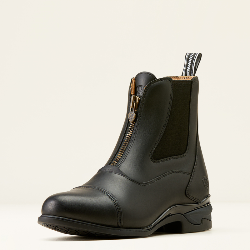 Ariat Women's Devon Zip Paddock Black-1