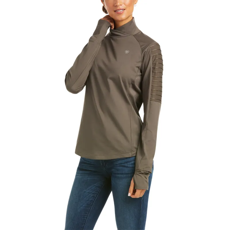 Ariat Women's Facet Long Sleeve Baselayer Banyan Bark