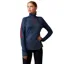 Ariat Women's Gridwork 1/4 Zip Baselayer Navy Team