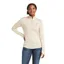 Ariat Women's Gridwork 1/4 Zip Baselayer Raw Canvas