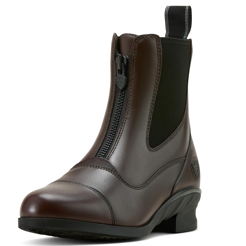 Ariat Womens Heritage Zip Light Brown-1