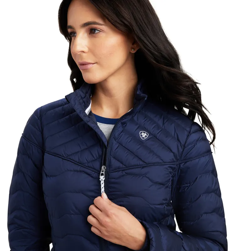 Ariat Women's Ideal Down Jacket Navy Eclipse-1