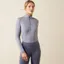 Ariat Womens Lunaveil 1/2 Zip Baselayer Quicksilver
