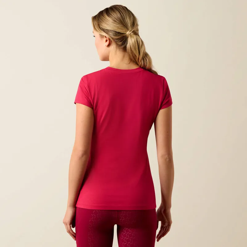 Ariat Womens The Logo T-Shirt Granita-1