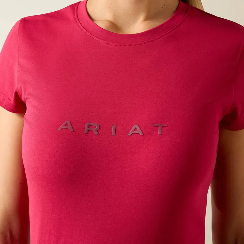 Ariat Womens The Logo T-Shirt Granita-3