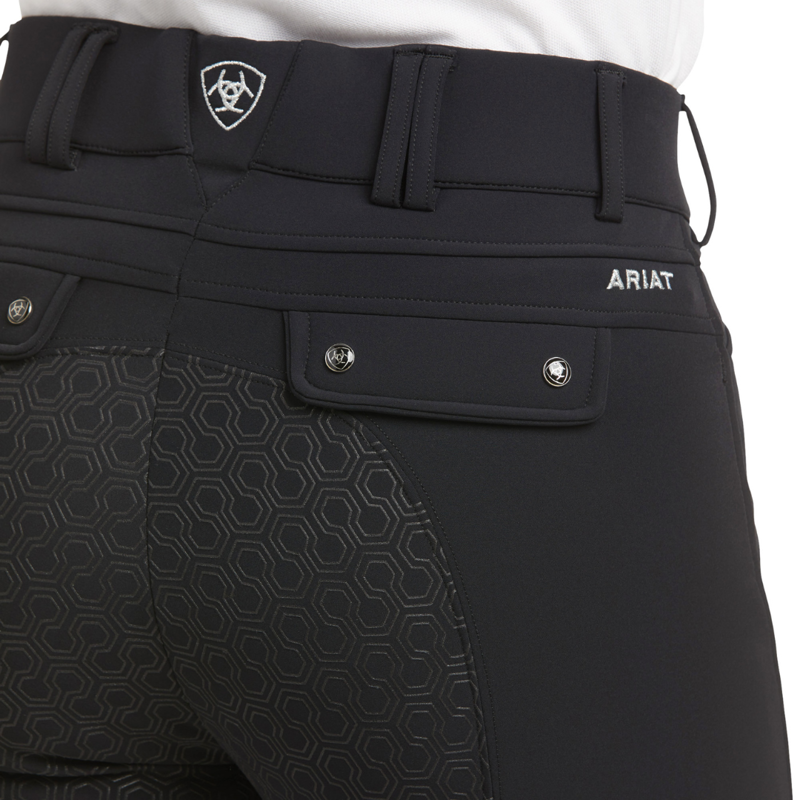 Ariat Women's Tri Factor Frost Full Seat Breech Black-1