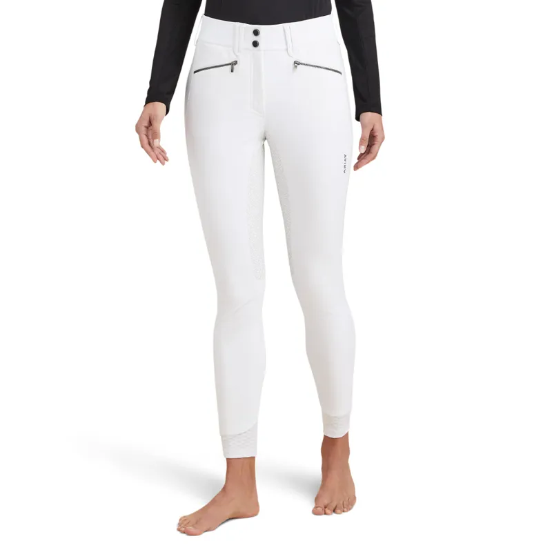 Ariat Women's Tri Factor X Bellatrix Full Seat Breech White