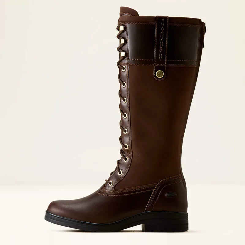 Ariat Womens Wythburn Waterproof Boot Tobacco Brown-1