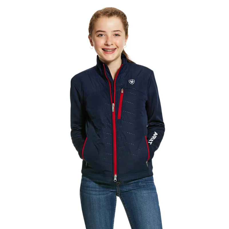 Ariat Youth Hybrid Insulated Water Resistant Jacket Team