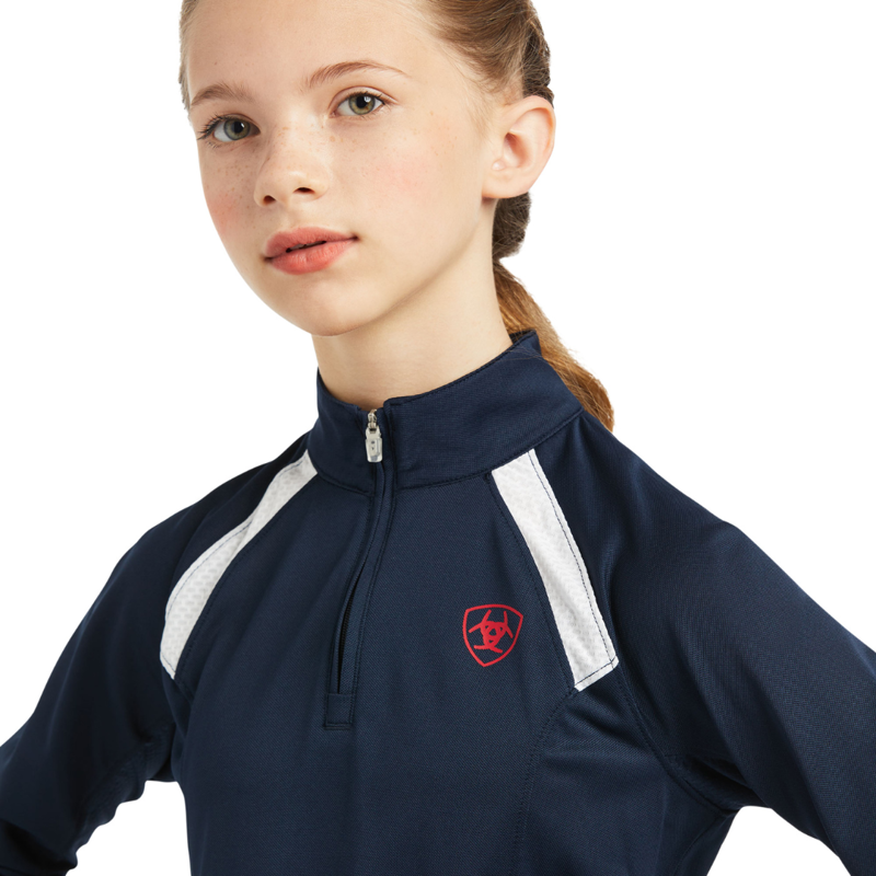 Ariat Youth Sunstopper 2.0 Team 1/4 Zip Baselayer Team-1
