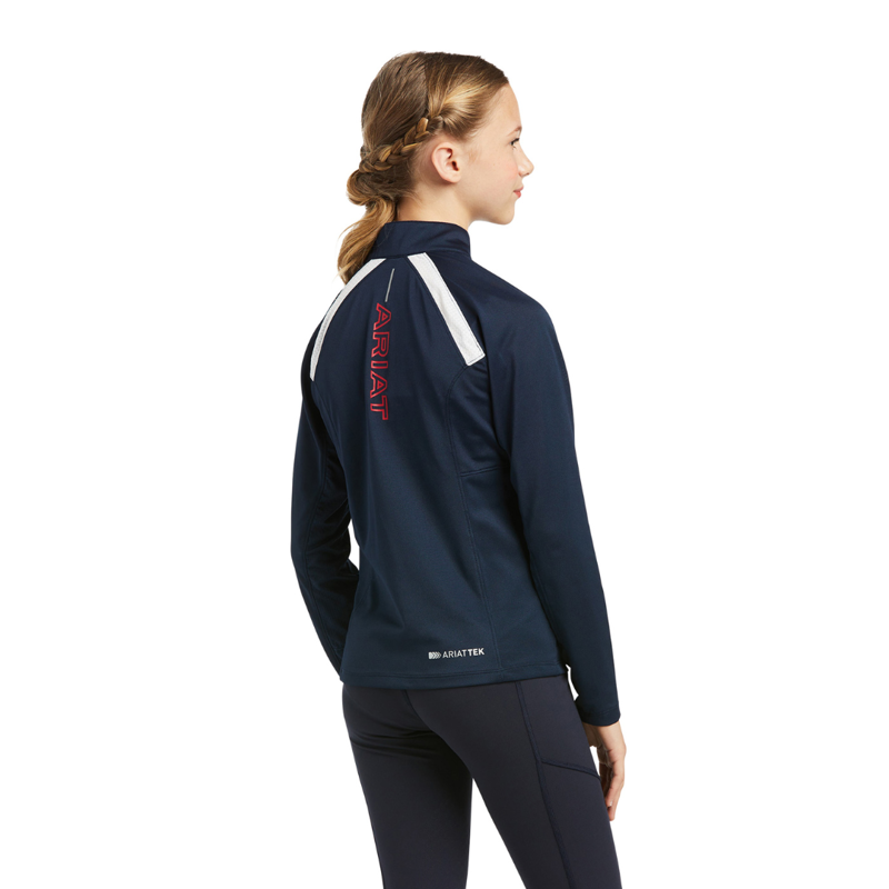 Ariat Youth Sunstopper 2.0 Team 1/4 Zip Baselayer Team-2