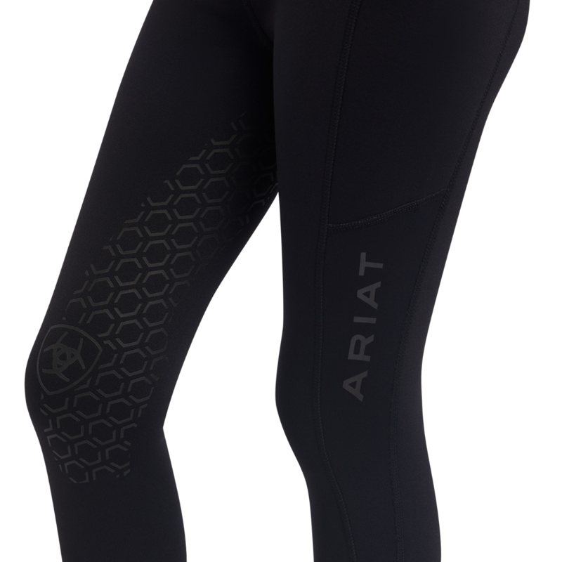 Ariat Youth Venture Thermal Half Grip Tight Black-1