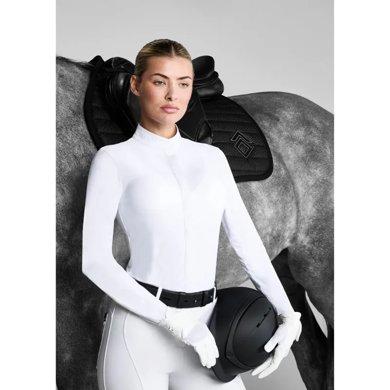 Aztec Diamond Premium Lightweight Shirt Long Sleeve White