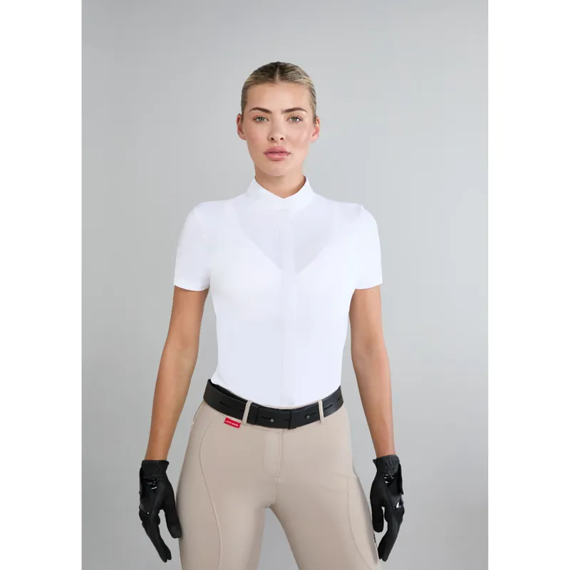 Aztec Diamond Premium Lightweight Shirt Short Sleeve White