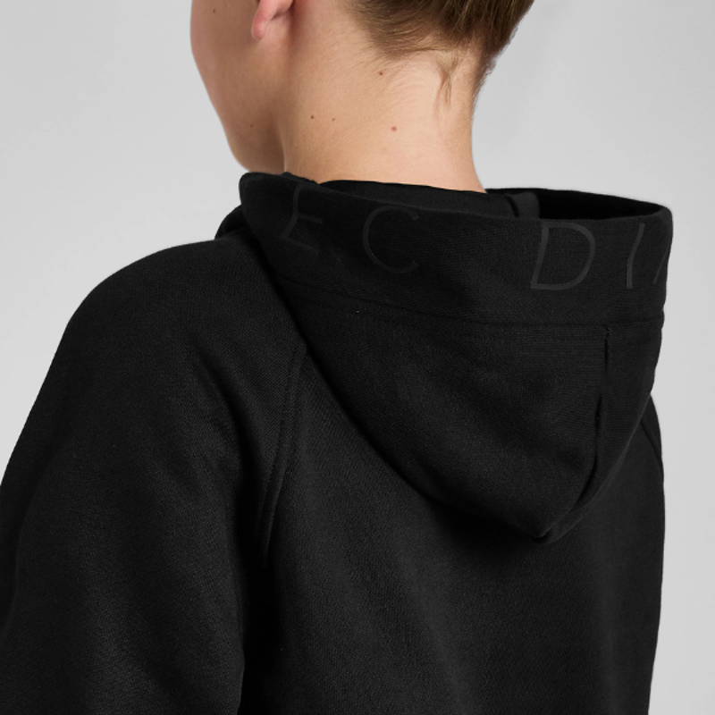Aztec Diamond Young Rider Panel Half Zip Hoodie Black-1
