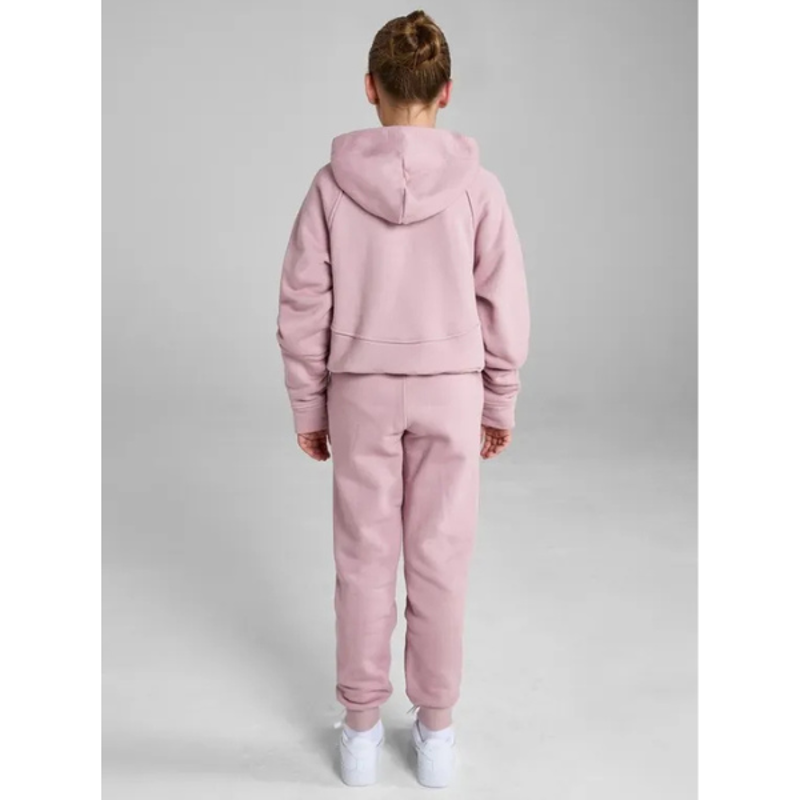 Aztec Diamond Young Rider Panel Half Zip Hoodie Pink-3