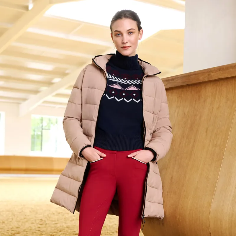 Boss Equestrian Anuk Knitwear Jumper Norway Sky Captain-2