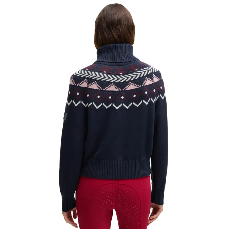 Boss Equestrian Anuk Knitwear Jumper Norway Sky Captain-4