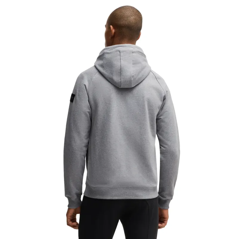 Boss Equestrian River Zip Hoodie Greymelange-3