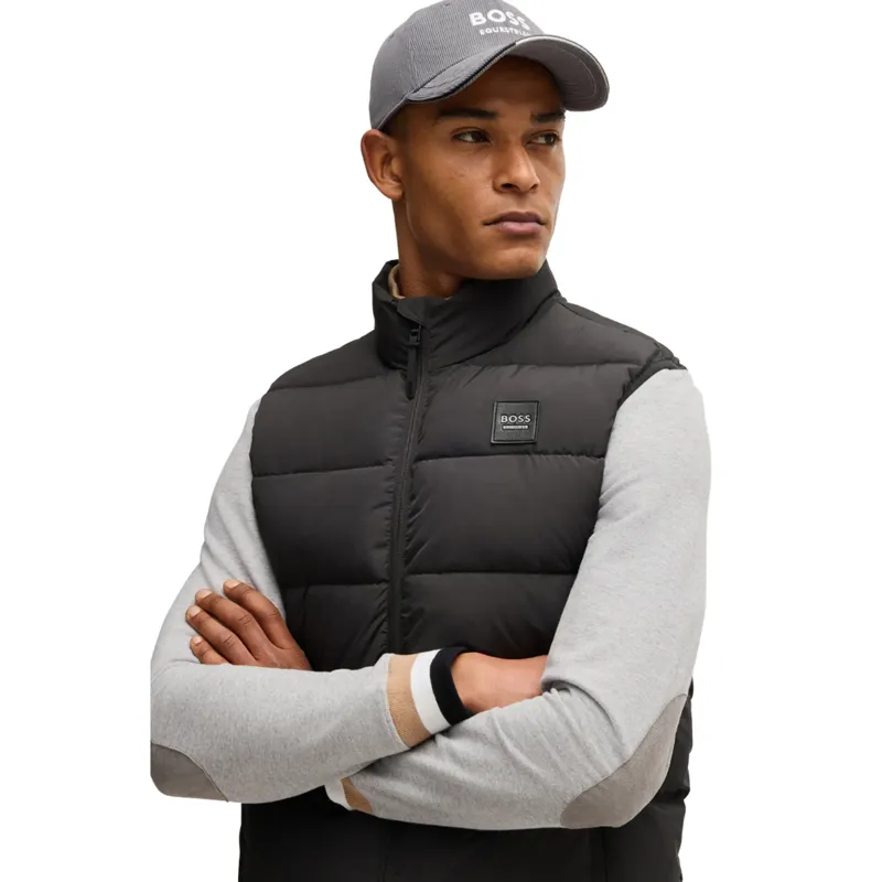 Boss Equestrian Arthur Puffer Vest Dark Grey-3