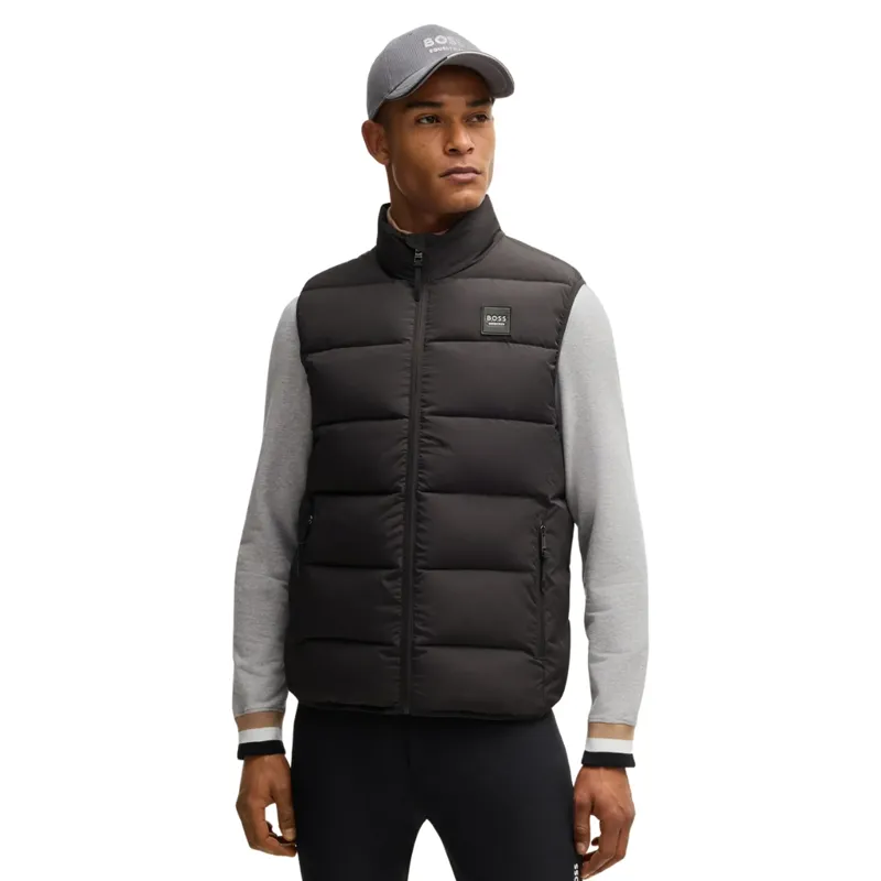 Boss Equestrian Arthur Puffer Vest Dark Grey