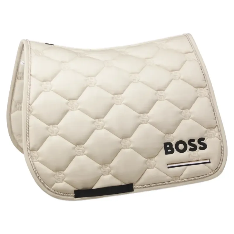 Boss Equestrian Cambridge Saddle Pad Dressage Tape Pumice