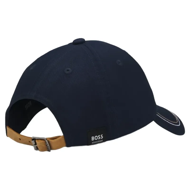 Boss Equestrian Cap Leather BB Sky Captain-1