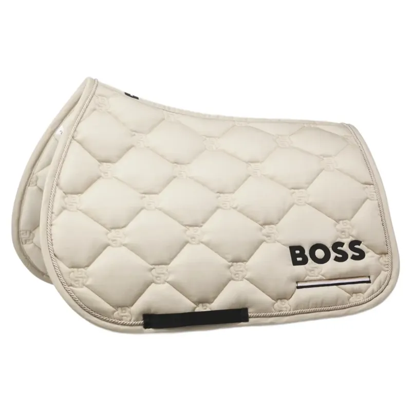 Boss Equestrian Cheltenham Saddle Pad Jump Tape Pumice