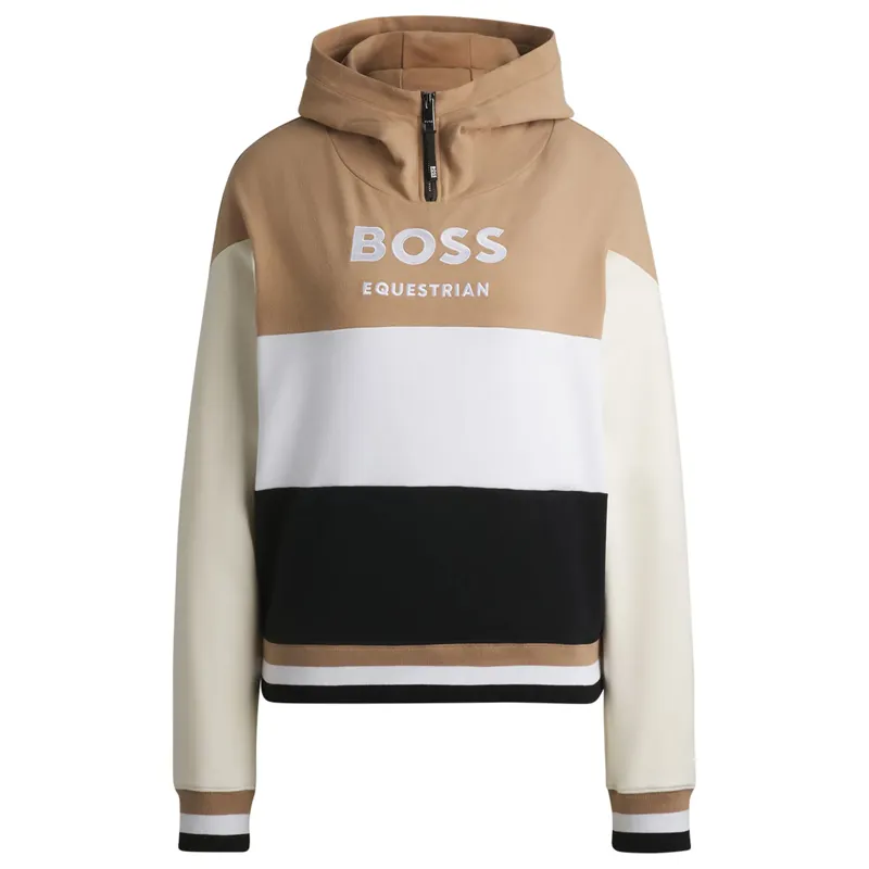Boss Equestrian Faye Hoodie Signature Camel-2