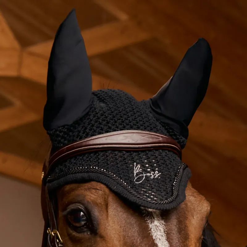 Boss Equestrian Fly Veil Glitter Black-1