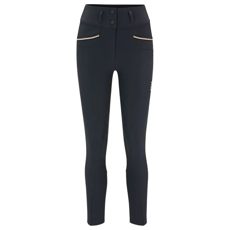 Boss Equestrian Hannah High Waist Knee Grip Breeches Black