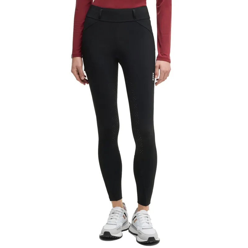 Boss Equestrian Hybrid Waist Full Grip Breeches Sky Captain
