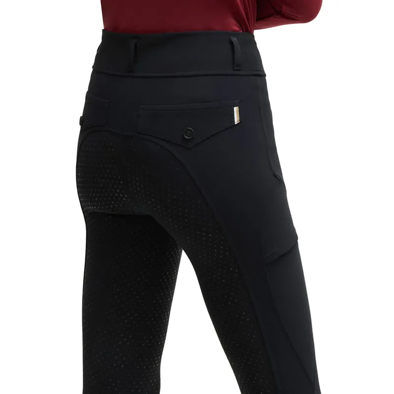 Boss Equestrian Hybrid Waist Full Grip Breeches Sky Captain-2
