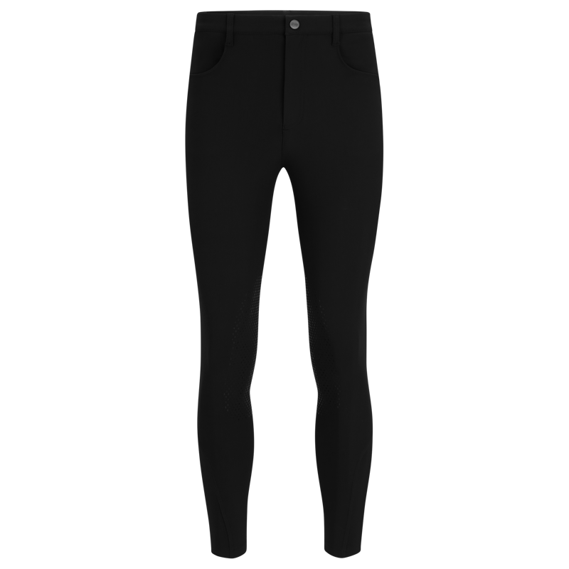 Boss Equestrian James Knee Grip Breeches Black-2