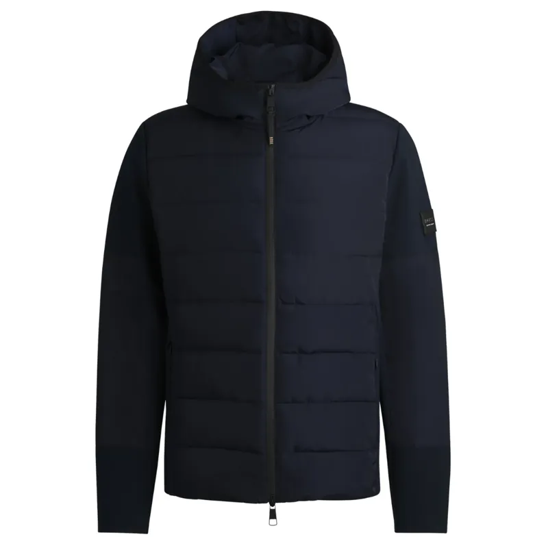 Boss Equestrian Jeff Puffer Hybrid Jacket Sky Captain-1