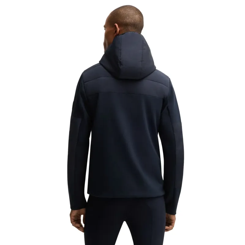 Boss Equestrian Jeff Puffer Hybrid Jacket Sky Captain-3