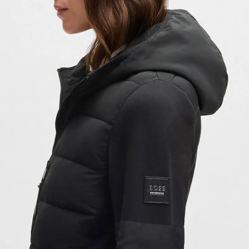 Boss Equestrian Jessy Puffer Hybrid Jacket Black-2