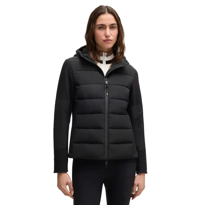 Boss Equestrian Jessy Puffer Hybrid Jacket Black