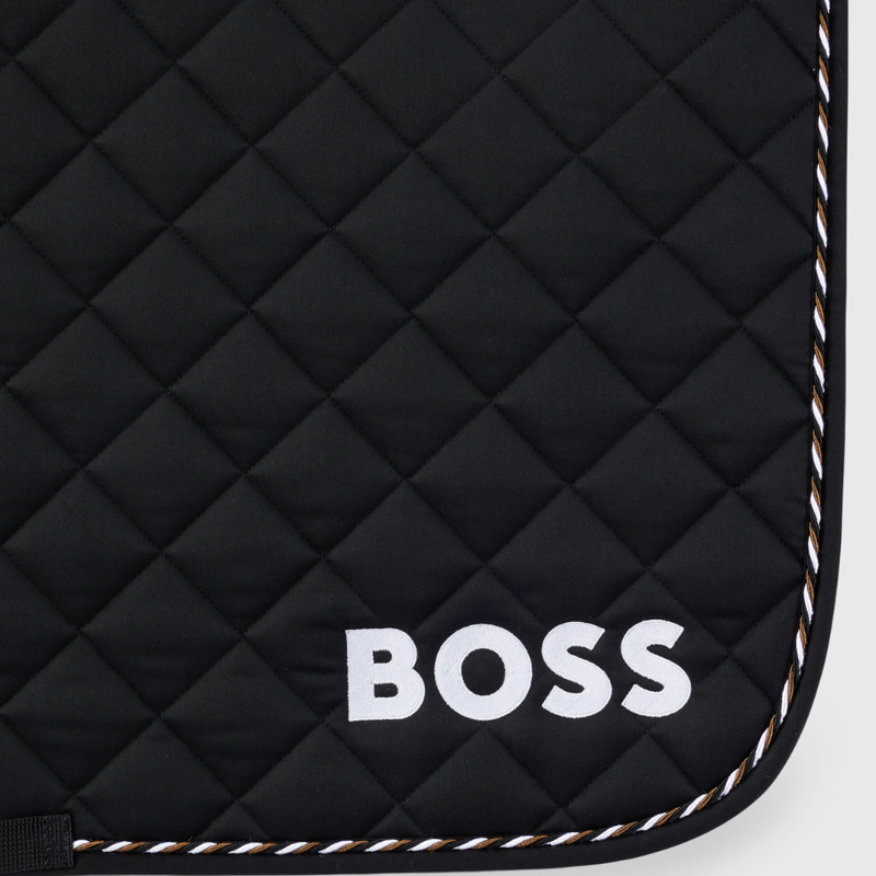 Boss Equestrian Jumping Saddle Pad Signature Black-1
