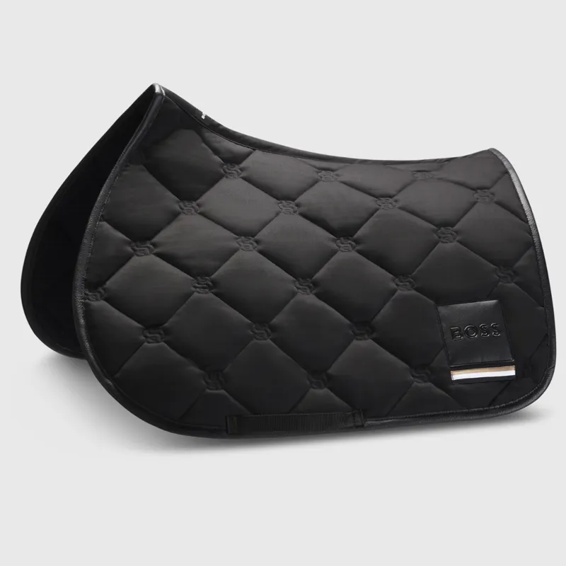 Boss Equestrian Saddle Pad Jump Solid Black