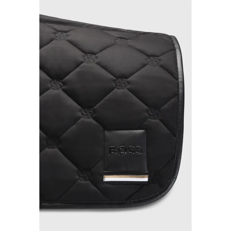 Boss Equestrian Saddle Pad Jump Solid Black-1