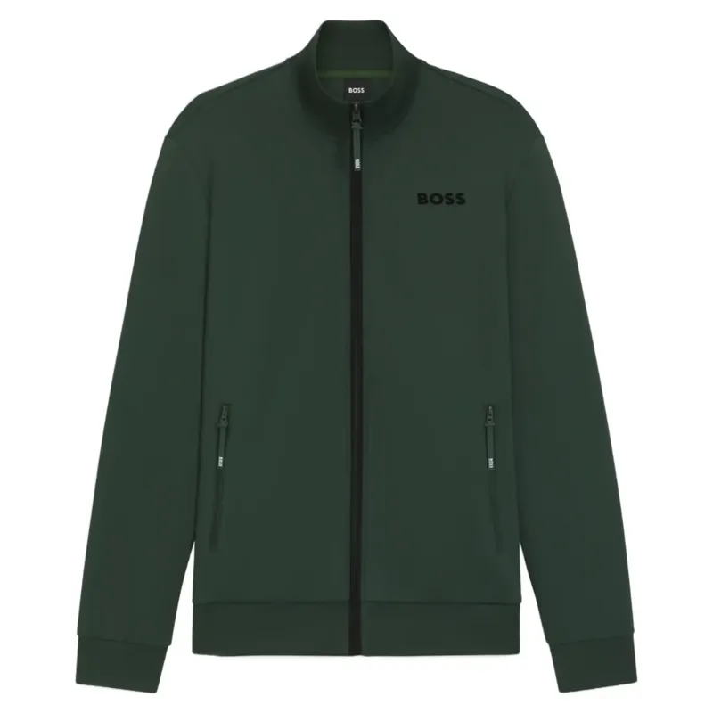 Boss Equestrian Sammy Functional Cardigan Pine Grove-1
