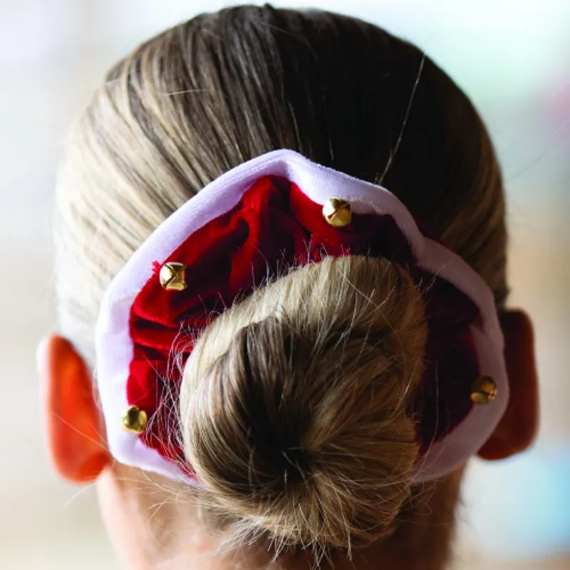 Christmas Bells Hair Scrunchie-1
