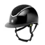 Kylo Crystal Wide Peak Black Gloss Chrome with MIPS