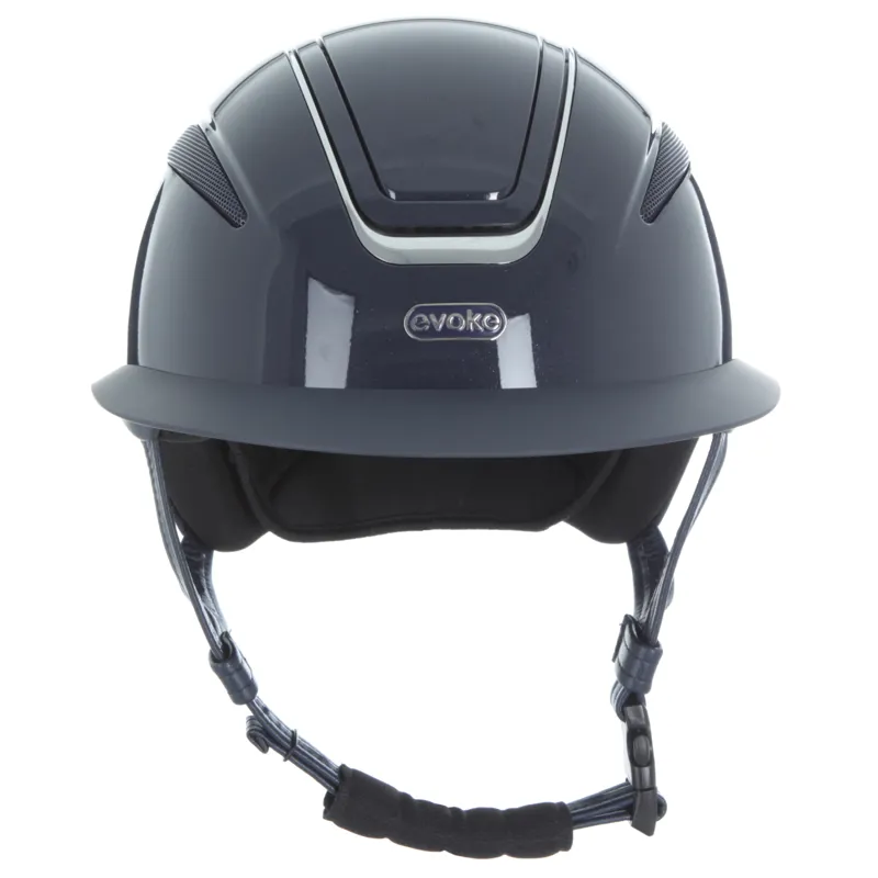 Evoke Callisto MIPS Wide Peak Navy Metallic Chrome-2